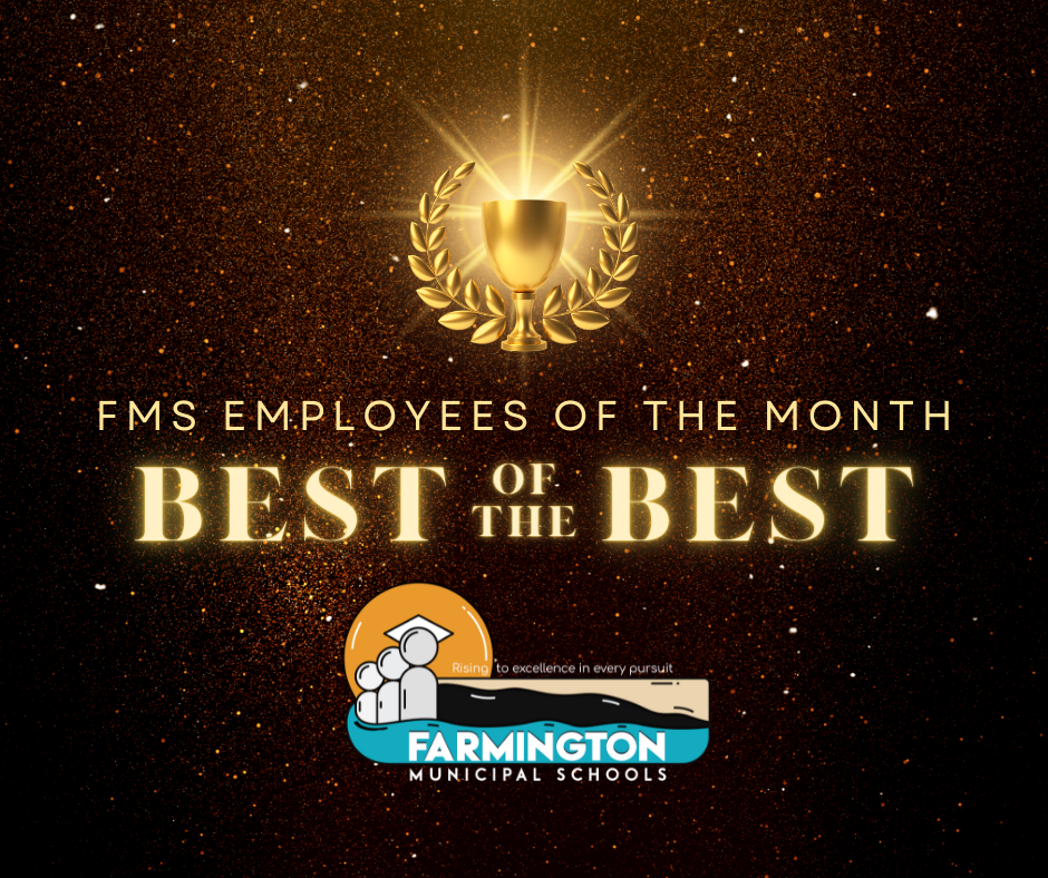 Employees of the Month Graphic.