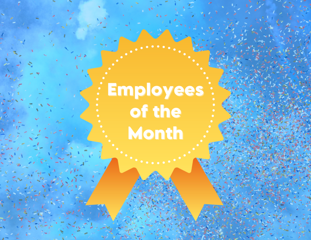 Employees Of The Month Celebration Graphic