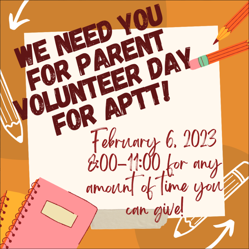 APTT Parent Volunteer Day
