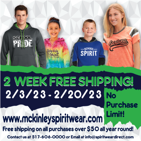 McKinley Spirit Wear