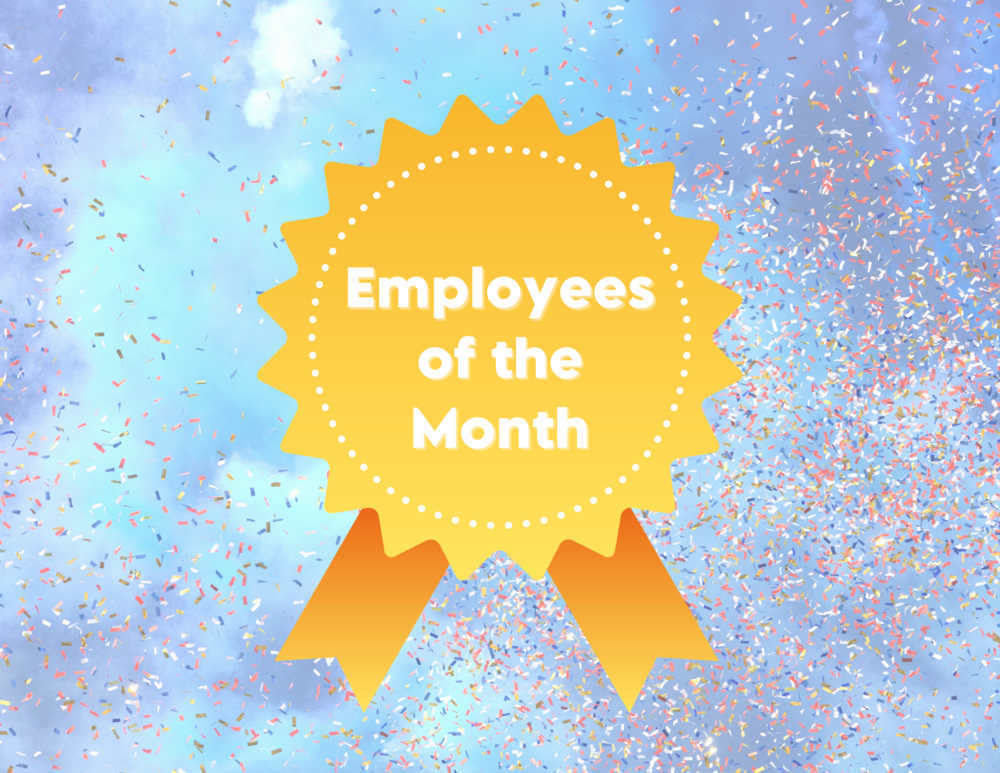 Employees of the Month Celebration Graphic