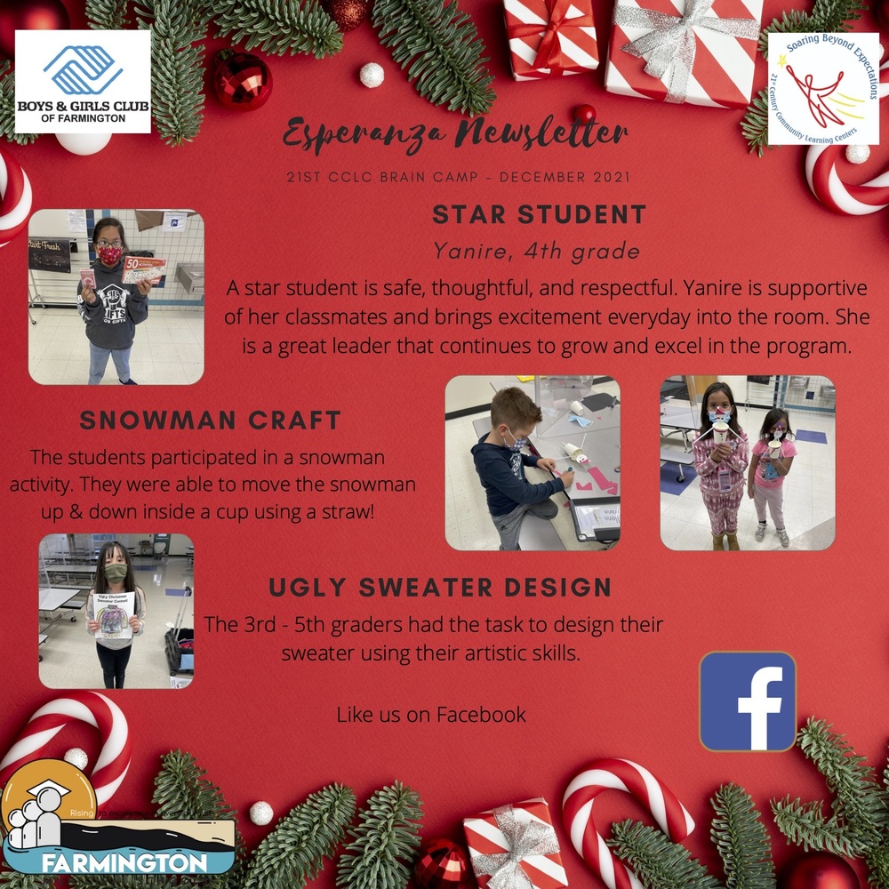 Esperanza December Newletter