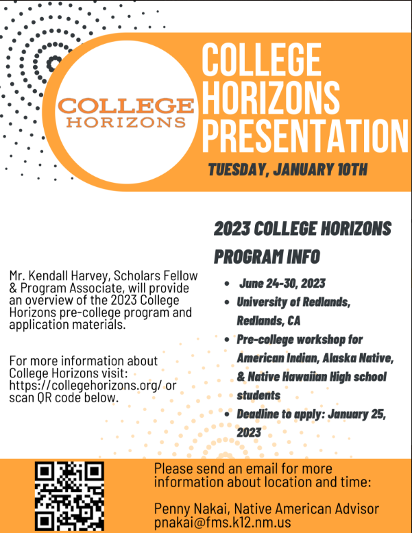 ​College Horizons Presentation!