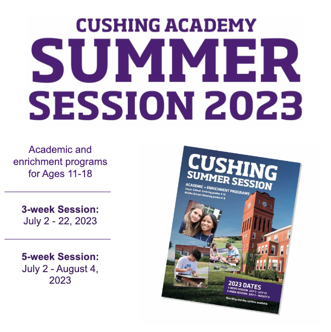 Cushing Academy Summer Classes