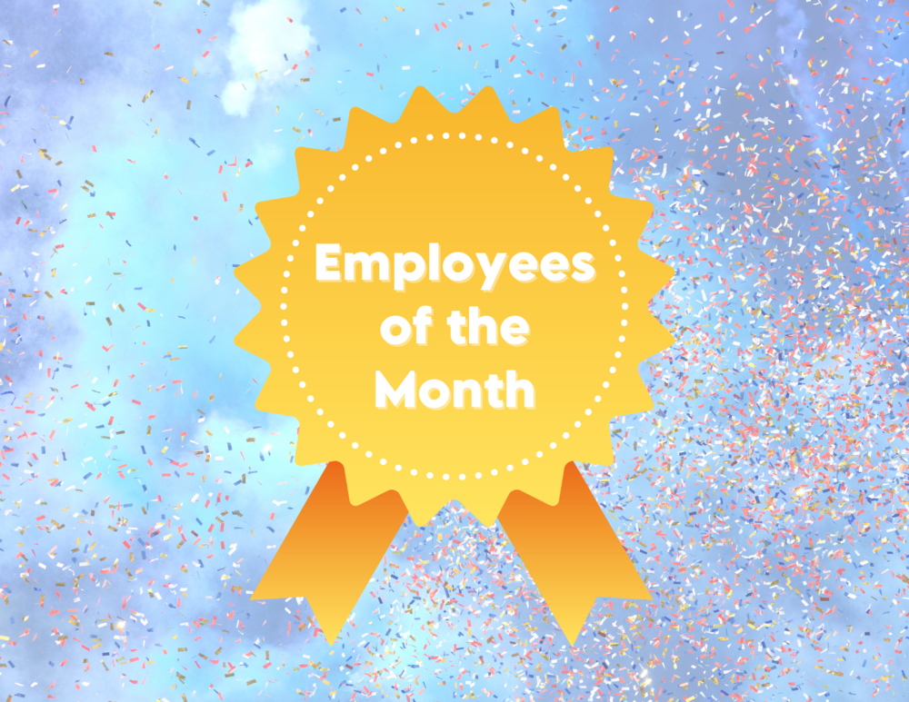 Employees of the Month Celebration Graphic