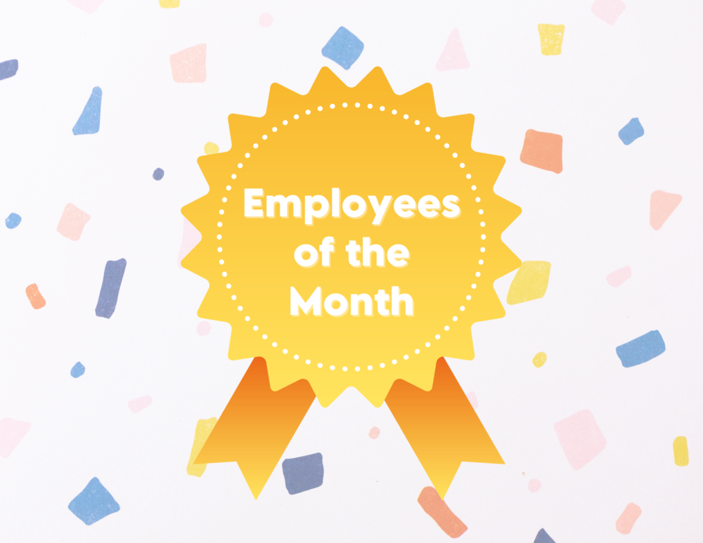 Employees of the Month Graphic