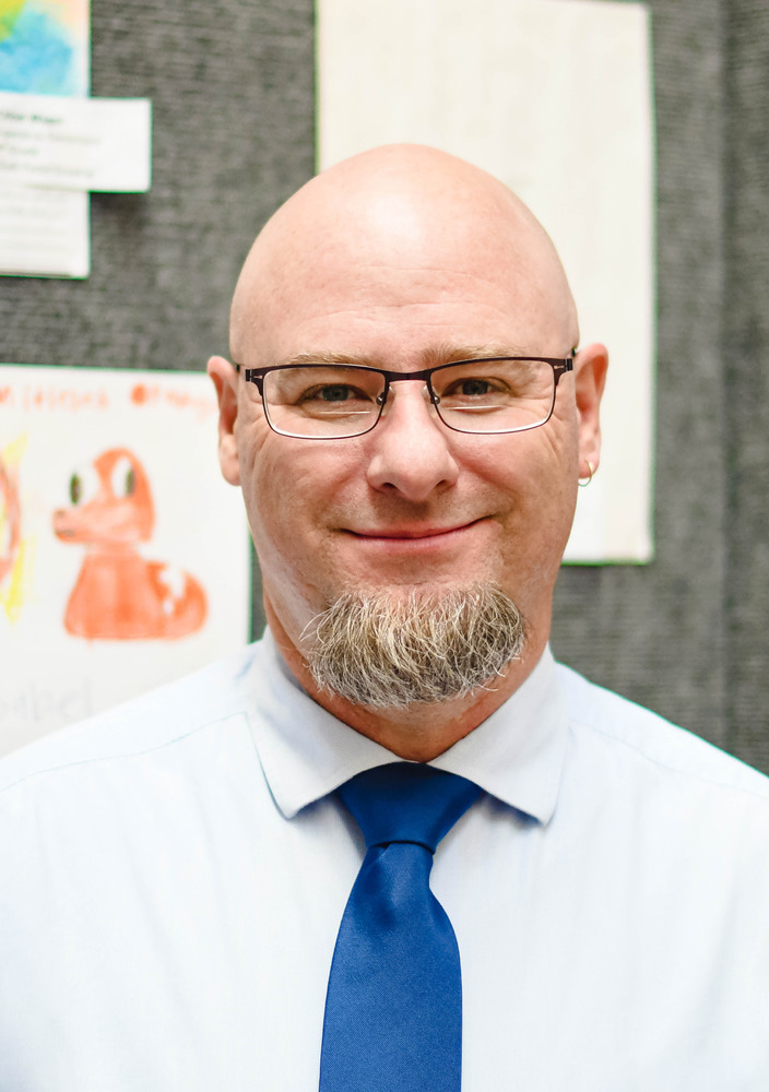 Daniel Fear, Coordinator of Fine Arts.