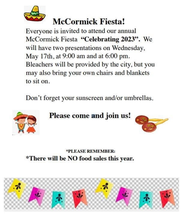 McCormick FIESTA 2023