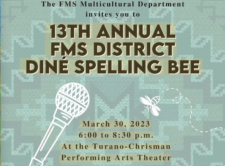 13TH ANNUAL FMS DISTRICT DINE SPELLING BEE!