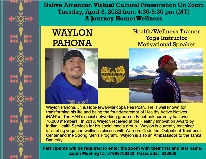 Native American Virtual Cultural Presentation