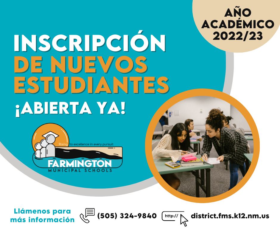 New Student Registration in Spanish