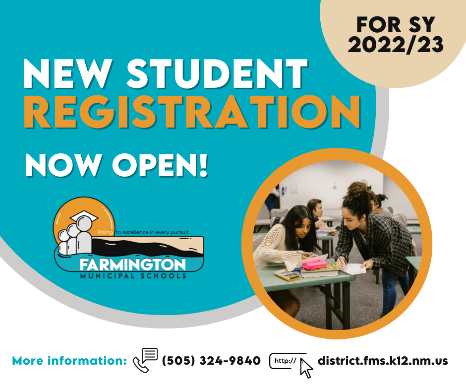 New Student Registration in English