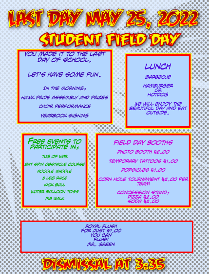 Field Day Poster 