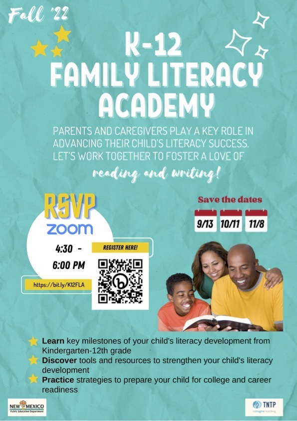 K-12 Family Literacy Academy
