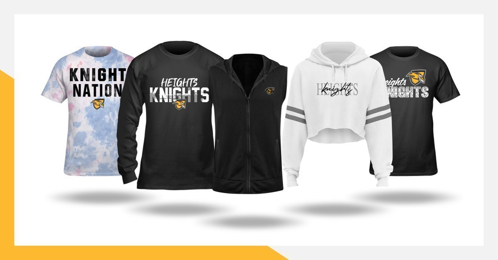 Heights Nation Heights Knights shirts, vests, jackets