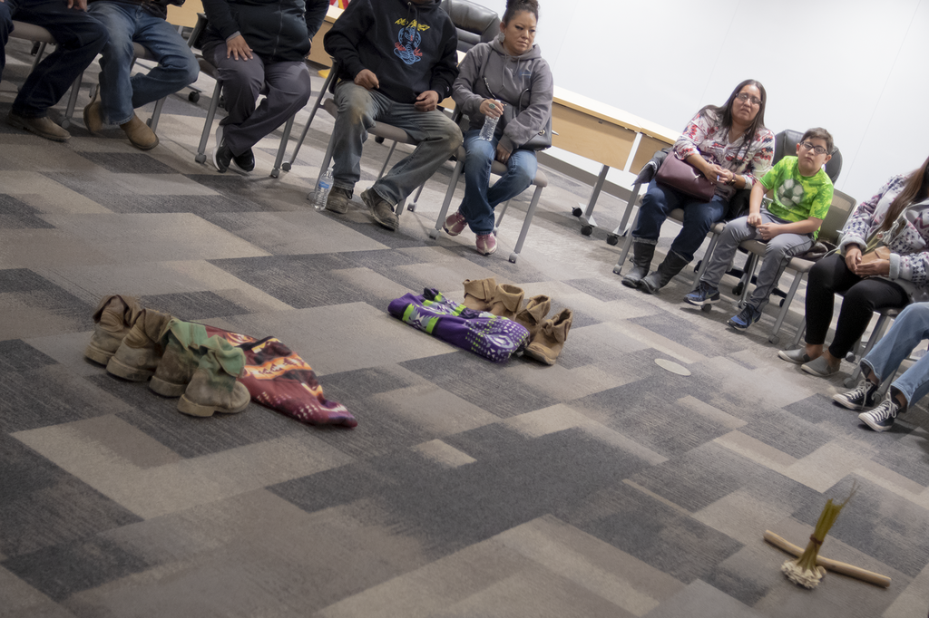 Navajo Shoe Game at FMS