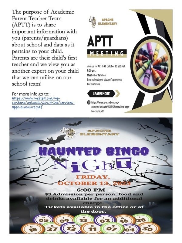Tiger Tracks Newsletter Apache Elementary School